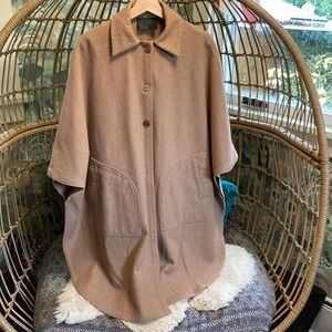 No. 6 Wool Cape/Poncho